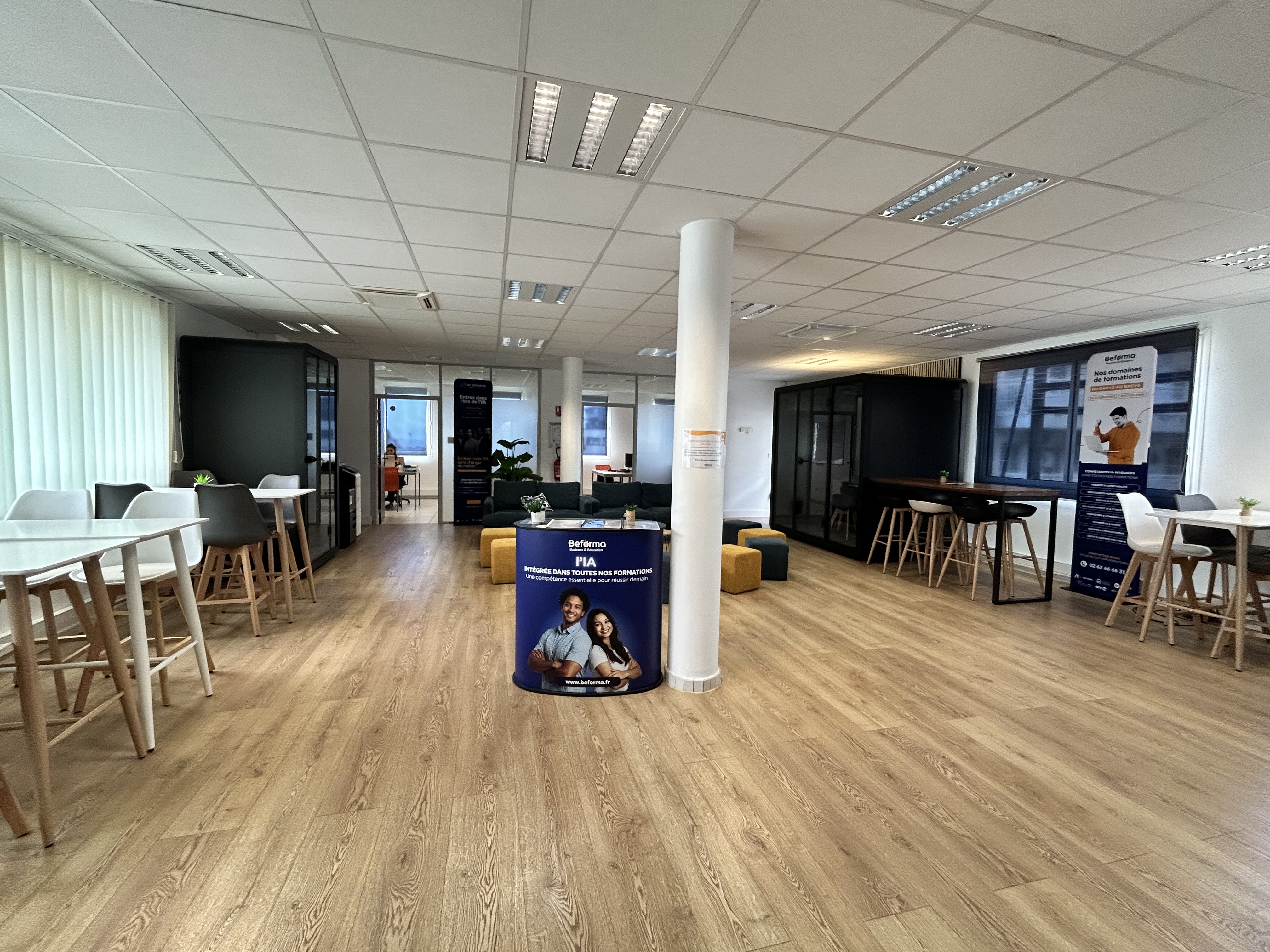 Espace coworking · Campus Beforma