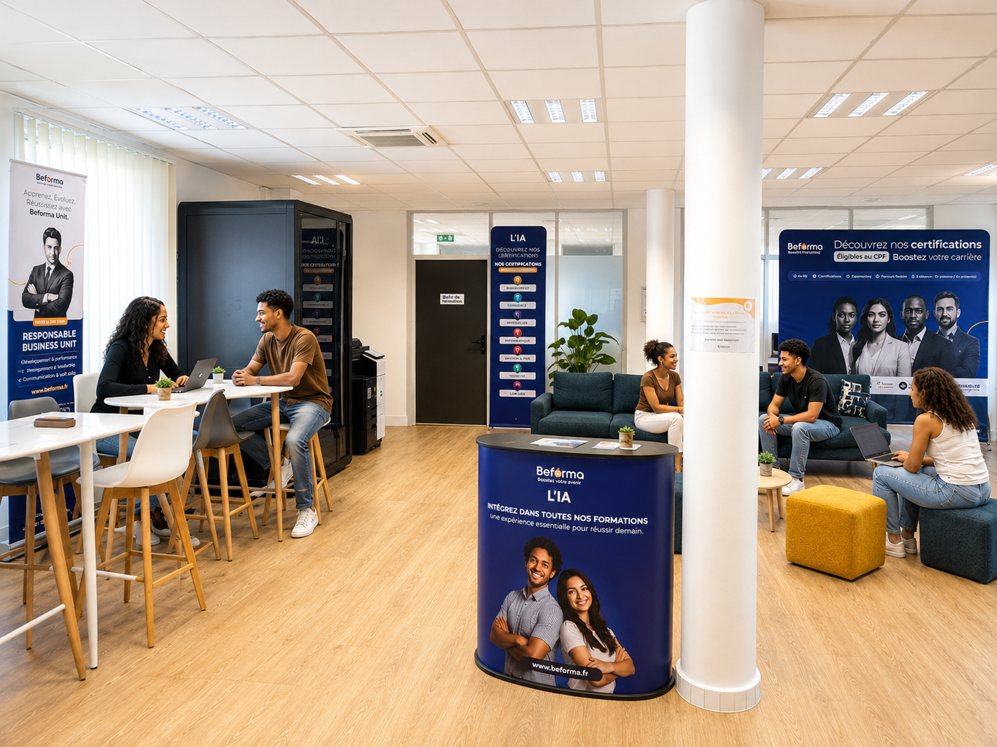 Espace échanges · Campus Beforma